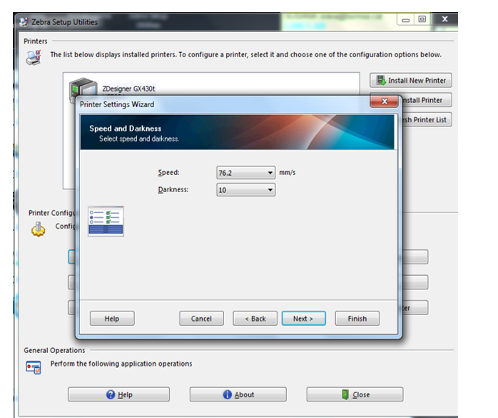How To Configure The Zebra GX430t Printer Client Support